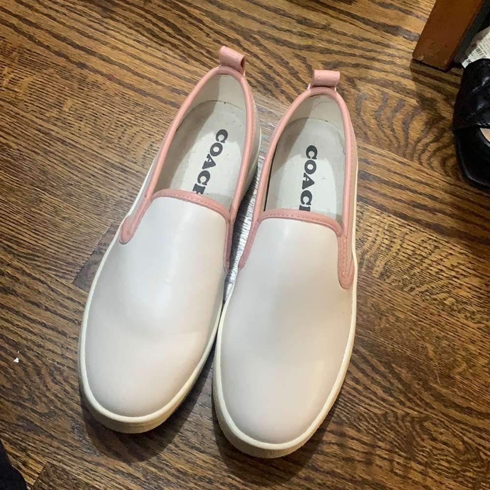 New coach slip on sneakers